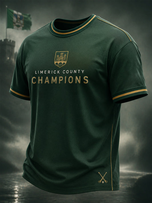 Men's Limerick Hurling Printed T-shirt