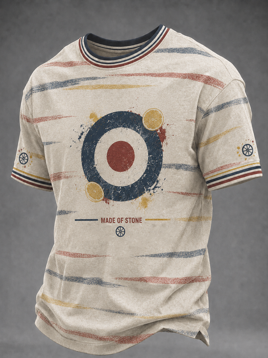 Men's Modern Culture Lover Printed short sleeves t-shirt