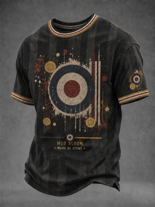 Men's Modern Culture Lover Printed short sleeves t-shirt