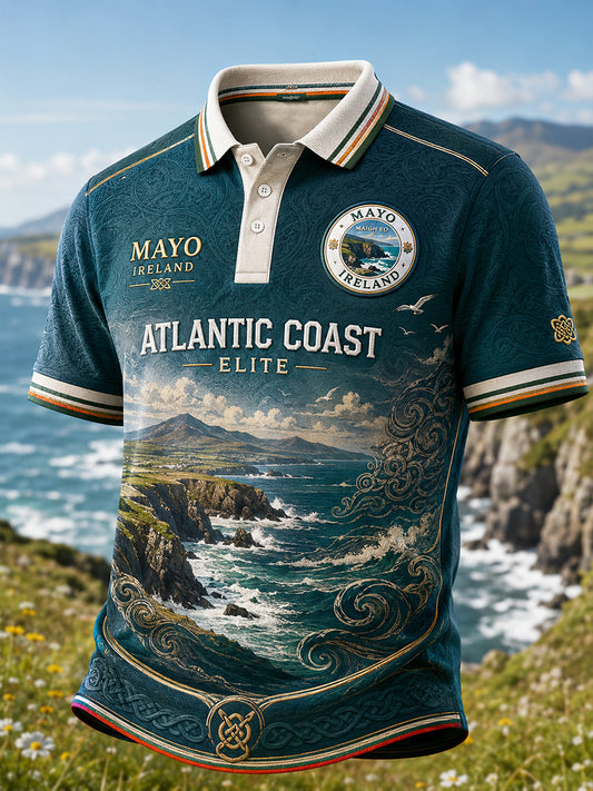 Men's County Mayo Ireland Short Sleeve Shirt