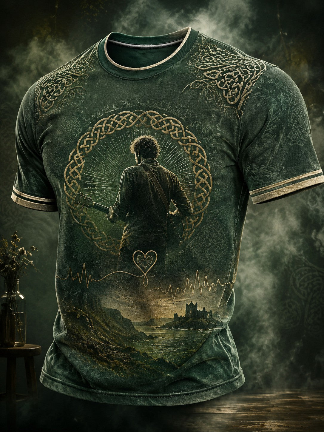 Men's Glen Memory Printed T-shirt