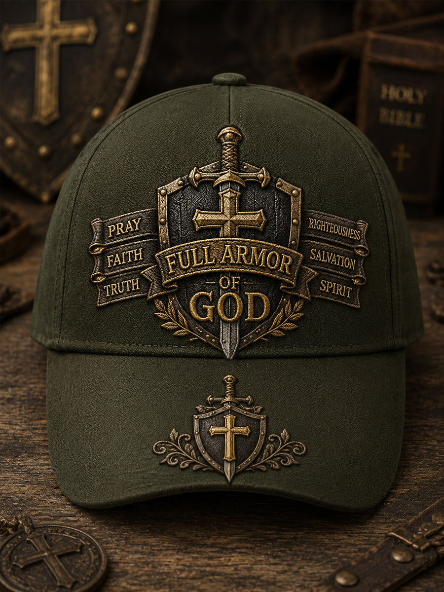 Unisex Full Armor Of God Print Hat