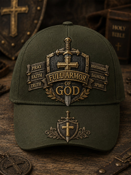 Unisex Full Armor Of God Print Hat