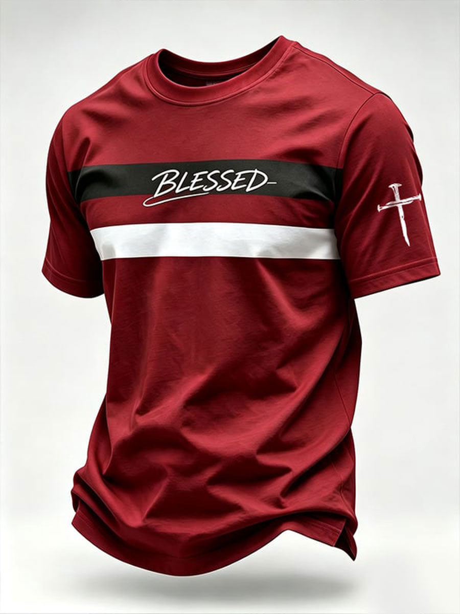 Men's Blessed Short Sleeves T-shirt