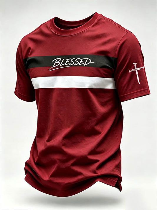 Men's Blessed Short Sleeves T-shirt