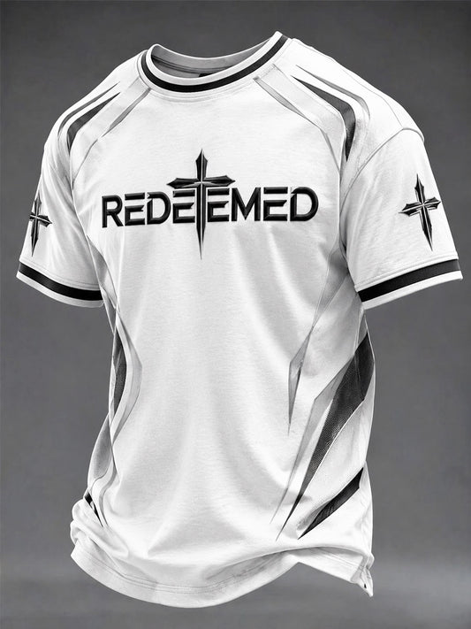 Men's"Redeemed" Faith Casual T-shirt