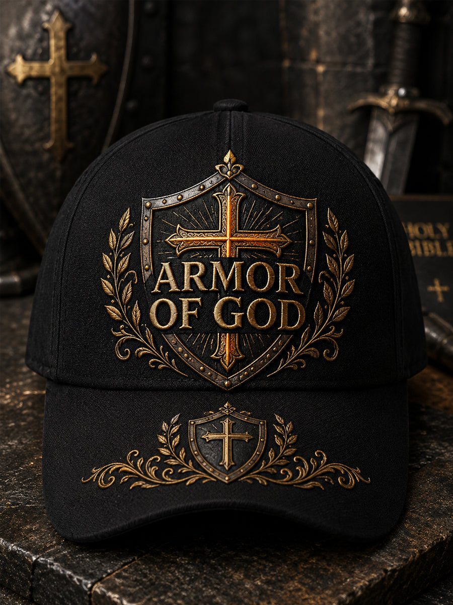 Unisex Armor Of God Print Hat