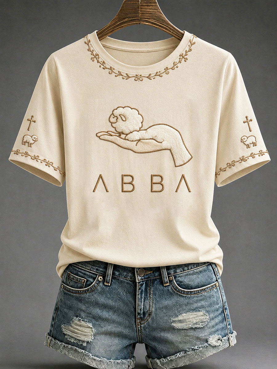 Women's "ABBA" Faith Casual T-shirt