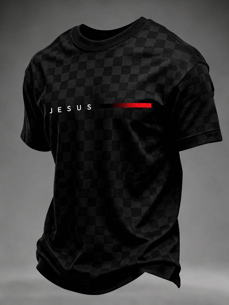 Men's JESUS Printed T-shirt