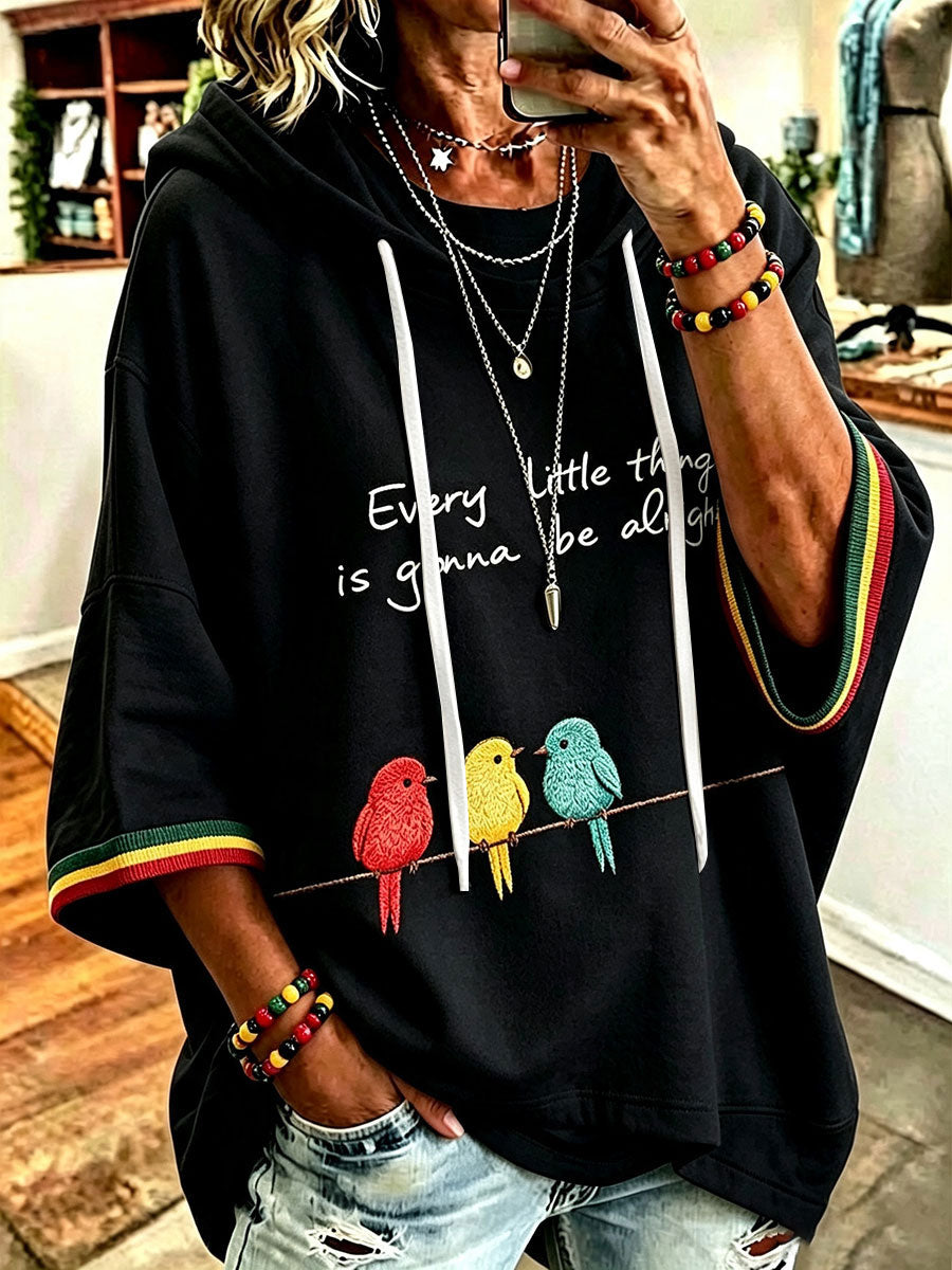 Women’s  Every Little Thing Is Gonna Be All Right Hoodie
