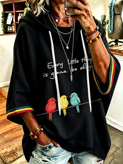 Women’s  Every Little Thing Is Gonna Be All Right Hoodie