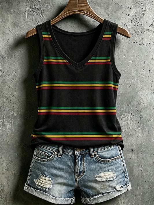 Women's Reggae Inspired Tank Top