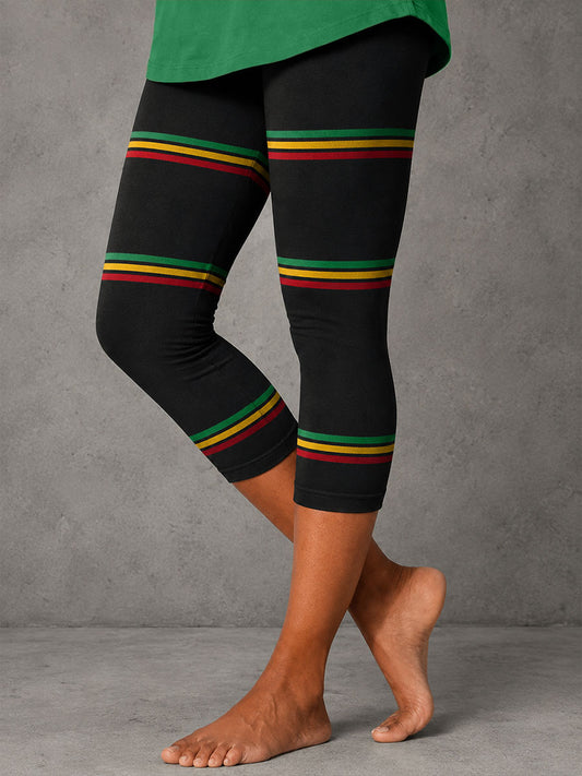 Women's Reggae Inspired Stretch Leggings
