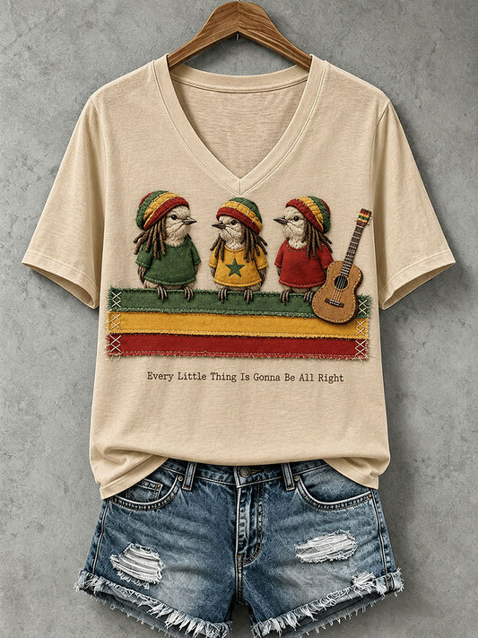 Women's Every Little Thing Is Gonna Be All Right T-Shirt