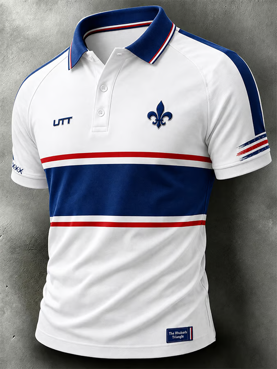 Men's Wakefield Trinity RLFC Rugby Lover Printed polo shirt