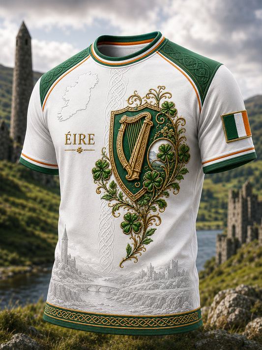Men's Irish Patriotic Commemoration Short Sleeve Shirt