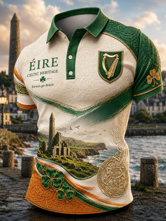 Men's Irish Patriotic Commemoration Short Sleeves T-Shirt