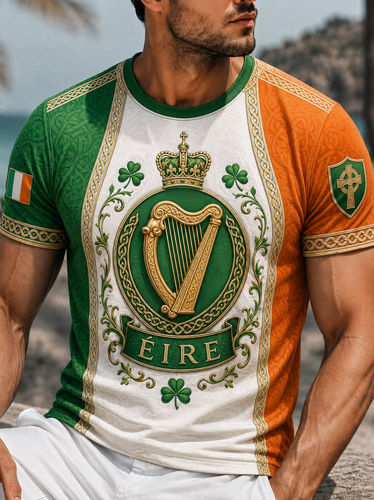 Men's Irish Patriotic Commemoration Short Sleeve Shirt
