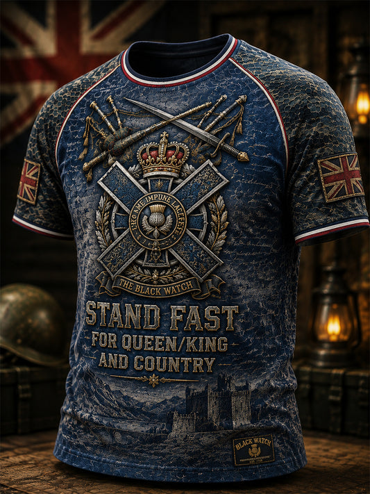 Men's STAND FAST · FOR KING AND COUNTRY Tee