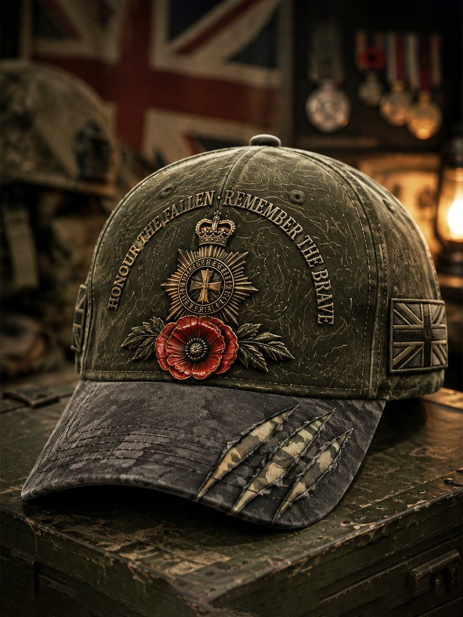 Unisex HONOUR THE FALLEN · REMEMBER THE BRAVE Hat