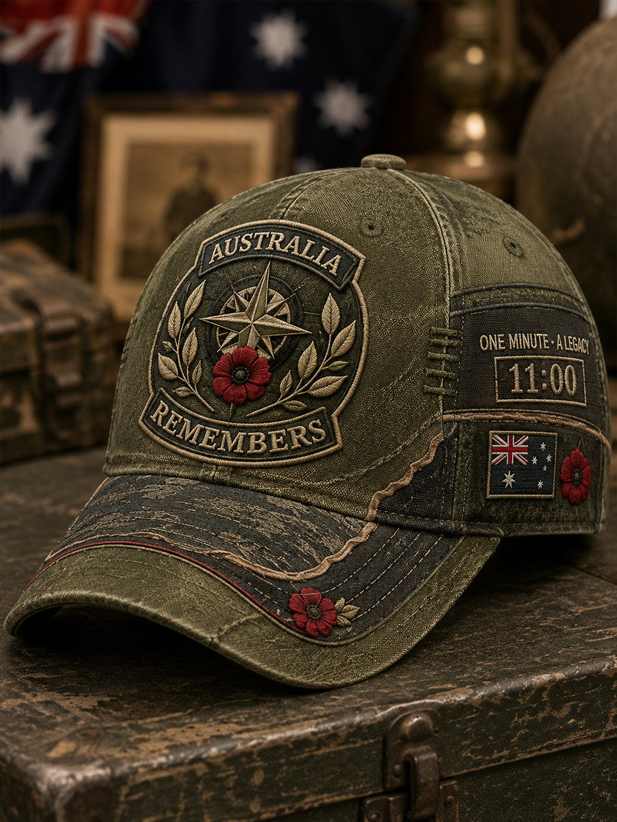 Unisex  Australia Remembrance Day Hat