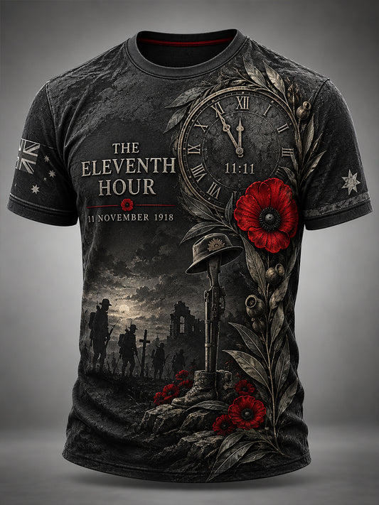 Men's Remembrance Day In Australia Short Sleeves T-Shirt