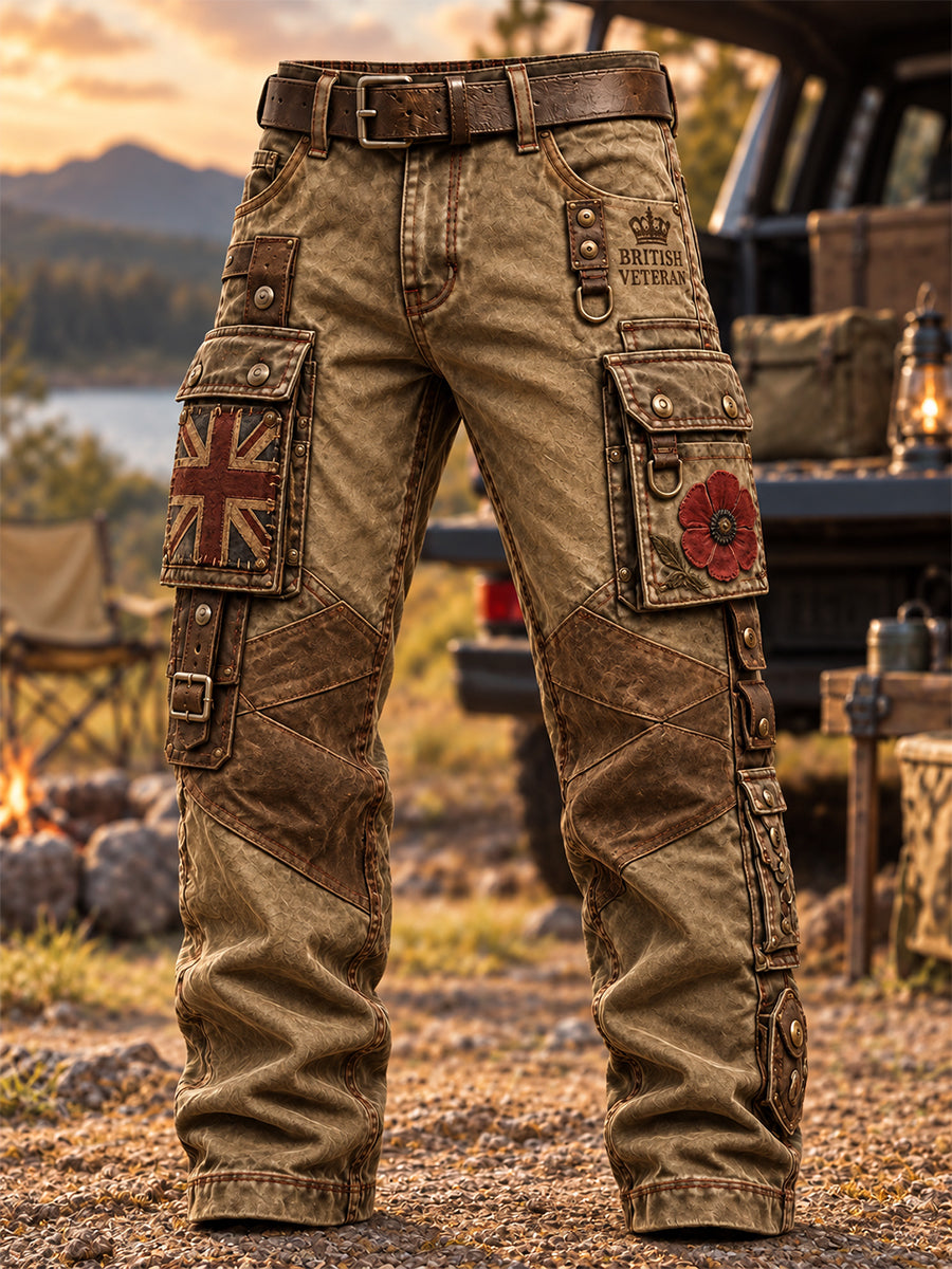 Men's Remembrance Day Lest We Forget Work Trousers