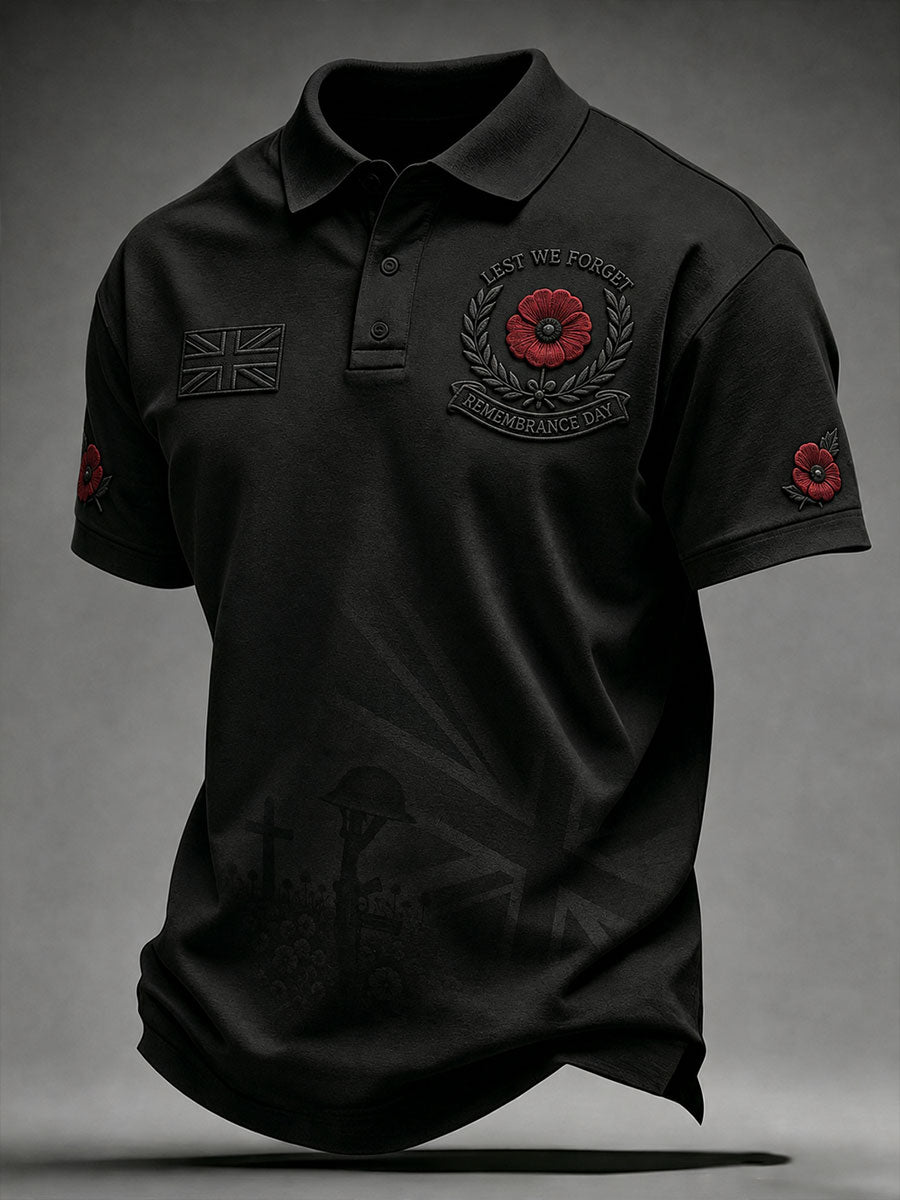 Men's Lest We Forget Printed Shirt