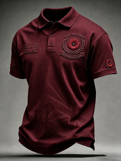 Men's Lest We Forget Printed Shirt